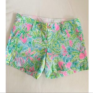 Lilly Pulitzer Callahan Shorts, Don’t Give a Cluck